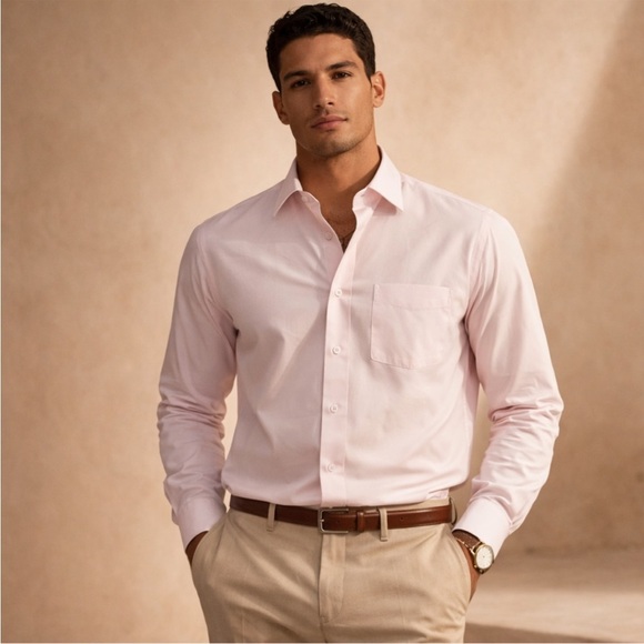 Brooks Brothers Other - Brooks Brothers Light Pink Dress Shirt Madison Fit Size 17-33